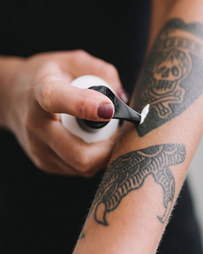 Creams and Ointments for tattoo removal