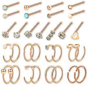 20G Nose Ring Pieces by YEELONG
