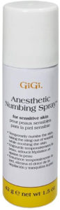 Anesthetic Numbing Spray for Sensitive Skin by GiGi