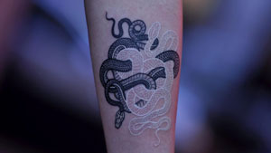 Best-White-Tattoo-Ink-Black-and-White-color-snake-tattoo-design