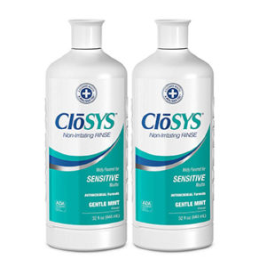 CloSYS Sensitive Antimicrobial Mouthwash in Gentle Mint
