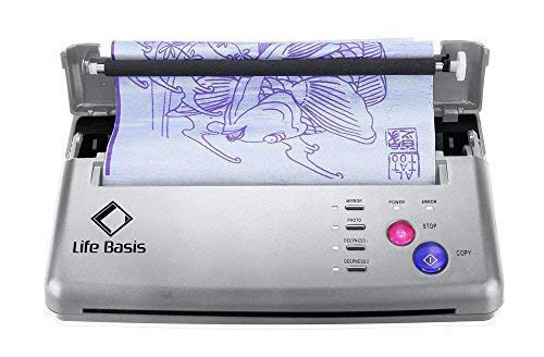 Tattoo Stencil transfer Machine and Copier/Printer by Life Basis