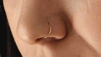 white girl with nose piercing